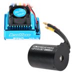 YOUMAXE 1/10 RC Araba için 5.8V / 3A BEC Seti ile 120A Fırçasız ESC ile 3650 3900KV Su Geçirmez Fırçasız Motor