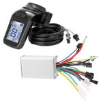 YOUMAXE 24V-48V 350W Motor Fırçasız Denetleyici lcd ekran Paneli Başparmak Gaz Elektrikli Bisikletler Scooter Fırçasız Denetleyici Kiti S886