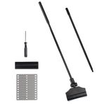 YOUMAXE 3 1 Çok Fonksiyonlu Akvaryum Fish Tank Temizleme Aracı Akvaryum Temizleme Set Balık Tankı Fırça Yosun Kazıyıcı balık Net 65 CM
