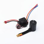YOUMAXE 3650 4500KV fırçasız motor 60A ESC Combo Değiştirme HSP HPI Wltoys 1:8/1:10 Uzaktan Kumanda Araba ve Tekne Parçası