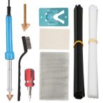 Youmaxe 80W Plastik Kaynak Seti, 40 Çubuklu Plastik Kaynakçı Seti, 1 Mesh, Araba Tamponu, Pano, Kayık, Kano için Tel Fırça Kaynakçı Aletleri