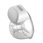 YOUMAXE Bebebao P1 Giyilebilir Göğüs Pompası Eller Serbest Elektrikli Tek Taşınabilir Giyilebilir Göğüs Bardağı 8oz/ 240ml BPA içermez 3 Mod 10 Emme Seviyesi 24mm Flanşlı Rahat Emzirme Sütü Toplayıcı,
