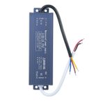 YOUMAXE IP67 Su Geçirmez LED Sürücü Anahtarı Güç Kaynağı Trafo Adaptörü AC 110V-240V DC 24V 80W LED Şerit Işık için Sabit Gerilim Çıkışı Dış Mekan Işık Kutusu Tabela