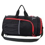 YOUMAXE Katlanabilir Seyahat Çantası Naylon Spor Çantası Seyahat için Spor Çantası Erkekler ve Kadınlar için Spor Tote Spor Çantası Omuz Haftasonu Gecelik Çanta