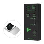 YOUMAXE M1 Mini Taşınabilir Ses Efektleri Makinesi Ses Değiştirici Cihaz Ses Kartı Canlı Yayın Çevrimiçi Sohbet için Ses Değiştirici Akıllı Telefon Tablet PC için Şarkı Söyleme