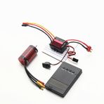 YOUMAXE Su Geçirmez 2845 Fırçasız Motor 5900KV ve 35A Fırçasız ESC ve Programlama kartı Değiştirme için F19A 1/10 HPI Trx4 HSP 1/12 Uzaktan Kumanda Araba