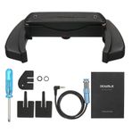 YOUMAXE X1-Pro Gitar Pick-up Akustik Gitar Preampı Profesyonel Preamplifikatör Soundhole Pickup Pikap ve Mikrofon Hacimli Çift Kanal 96-104mm Ses Deliği için Ayarlanabilir Yankı Fonksiyonu