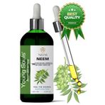 YOUNG SOULS Aromatherapy Neem Carrier Oil ( Cold Pressed ) Neem Bitkisel Taşıyıcı Yağ ( Soğuk Sıkım ) 100 ml