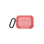 Youngkit Airpods Pro 2 Uyumlu Kılıf Saydam Jelly Tasarımlı Youngkit Candy Serisi Kılıf Kırmızı