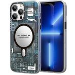 Youngkit Apple iPhone 13 Pro Max Technology Kılıf Mavi