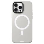 Youngkit Bitty Cream iPhone 16 Pro Max Magsafe Uyumlu Silikon Kılıf