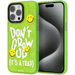 Youngkit Happy Hearth Serisi iPhone 15 Pro Max Uyumlu Kılıf Kapak yesil