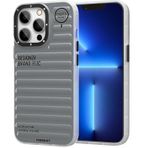 Youngkit iPhone 12 Pro Max Uyumlu Kılıf Plain Coloured Serisi Kapak Gri