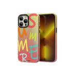 Youngkit Iphone 12 Pro Max Uyumlu Kılıf Summer Serisi Kapak, Turuncu