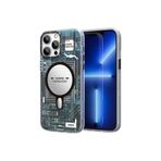 Youngkit Iphone 12 Pro Max Uyumlu Kılıf Technology Serisi Kapak, Mavi