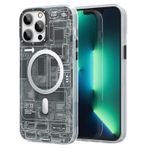 Youngkit iPhone 12 Pro Max Uyumlu Technology Serisi Kılıf Siyah