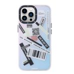 Youngkit iPhone 13 Pro Baskılı Desenli Fashion Culture Time Serisi CL035 Kılıf Şeffaf