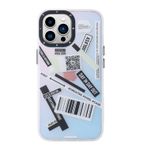 YoungKit iPhone 13 Pro Baskılı Desenli Fashion Culture Time Serisi CL036 Just Fun Kılıf Şeffaf