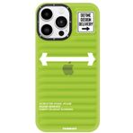 Youngkit iPhone 13 Pro Max Luggage FireFly Serisi Kılıf Yeşil