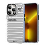 Youngkit iPhone 13 Pro Plain Coloured Serisi Kılıf Gümüş