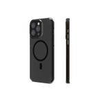 Youngkit iPhone 14 Pro Max Uyumlu Kılıf Magsafe ile Uyumlu Şeffaf Youngkit Crystal Shield Kapak Siyah, 8683886775211