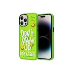 Youngkit Iphone 14 Pro Max Uyumlu Kılıf Mutlu Mod Figürlü Happy Mood Serisi Kapak, Yeşil