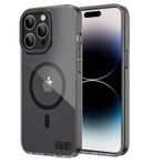 Youngkit iPhone 14 Pro Max Uyumlu Magsafe Coloured Glaze Serisi Kılıf Siyah