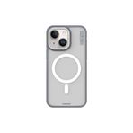 Youngkit iPhone 15 Plus Uyumlu Kılıf Magsafe ile Uyumlu Youngkit Rock Sand Serisi Kapak Gri