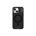 Youngkit iPhone 15 Plus Uyumlu Kılıf Magsafe ile Uyumlu Youngkit Rock Sand Serisi Kapak Siyah