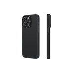 YoungKit iPhone 15 Pro Max Uyumlu Kılıf Buzlu Mat Tasarım Youngkit Hidden Sand Serisi Kapak Siyah