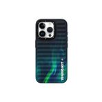 Youngkit İphone 15 Pro Max Uyumlu Kılıf Kuzey Işıkları Desenli Youngkit Aurora Serisi Yeşil