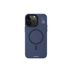 Youngkit iPhone 15 Pro Max Uyumlu Kılıf Magsafe ile Uyumlu Standlı YoungKit Hermit Bracket Kapak Mavi