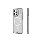 Youngkit iPhone 15 Pro Max Uyumlu Kılıf Magsafe ile Uyumlu Youngkit Rock Sand Serisi Kapak Gri