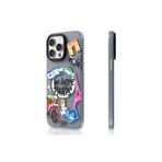 Youngkit iPhone 15 Pro Uyumlu Kılıf Magsafe ile Uyumlu Youngkit in Paris Serisi Kapak Gri