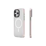 Youngkit iPhone 15 Pro Uyumlu Kılıf Magsafe ile Uyumlu Youngkit Jiansha Serisi Kapak Pembe