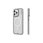 Youngkit iPhone 15 Pro Uyumlu Kılıf Magsafe ile Uyumlu Youngkit Rock Sand Serisi Kapak Gri