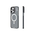 Youngkit iPhone 15 Pro Uyumlu Kılıf Magsafe ile Uyumlu YoungKit Technology Serisi Kapak Siyah