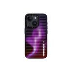 Youngkit İphone 15 Uyumlu Kılıf Kuzey Işıkları Desenli Youngkit Aurora Serisi Mor