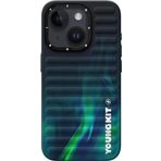 Youngkit İphone 15 Uyumlu Kılıf Kuzey Işıkları Desenli Youngkit Aurora Serisi Yeşil