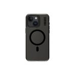 Youngkit iPhone 15 Uyumlu Kılıf Magsafe ile Uyumlu Şeffaf Youngkit Crystal Shield Serisi Kapak Siyah