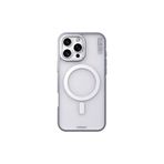 Youngkit iPhone 16 Pro Uyumlu Kılıf Magsafe ile Uyumlu Youngkit Rock Sand Serisi Kapak Gri