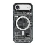 YOUNGKIT iPhone 17 Air ile uyumlu Kılıf M-safeli Kamera Denetim Butonlu Youngkit Technology Serisi Kapak Siyah