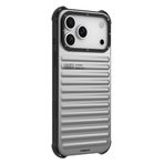 YOUNGKIT iPhone 17 Pro ile uyumlu Kılıf Mat Renkli Tasarım Youngkit True Color Serisi Kapak Gümüş