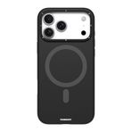 YOUNGKIT iPhone 17 Pro Max ile uyumlu Kılıf M-Safe Özellikli Kamera Standlı Youngkit Gel Cream Serisi Kapak Siyah