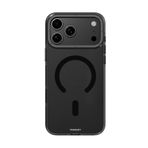 YOUNGKIT iPhone 17 Pro Max ile uyumlu Kılıf M-safe Özellikli Şeffaf Youngkit Crystal Shield Serisi Kapak Siyah