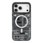 YOUNGKIT iPhone 17 Pro Max ile uyumlu Kılıf M-safeli Kamera Denetim Butonlu Youngkit Technology Seri Kapak Siyah