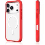 Youngkit İphone 17 Pro Max Uyumlu Kılıf M-Safe Özellikli Airbagli Dynamic 2 Serisi Kapak Kırmızı