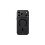 Youngkit İphone 17 Pro Max Uyumlu Kılıf M-Safe Özellikli Şeffaf Crystal Shield Serisi Kapak Siyah
