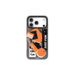Youngkit İphone 17 Pro Uyumlu Kılıf M-Safe Şarj Özellikli Different Dimension Serisi Kapak Turuncu