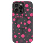 Youngkit Polka Dots iPhone 15 Pro Magsafe Uyumlu Kılıf